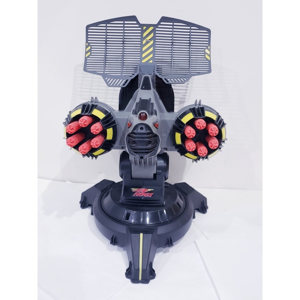 2012 Spin Master Air Hogs Battle Tracker Rocket Launcher - Works